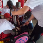 BMS Racing on the Speedway